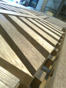 the components interact with one another in the final work